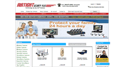 Desktop Screenshot of airtightsecurityplus.com